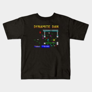 Mod.5 Arcade Dynamite Dan Video Game Kids T-Shirt